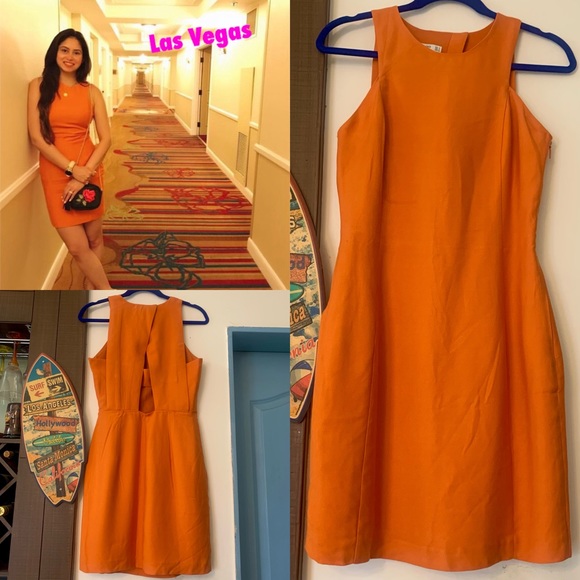 Mango Dresses & Skirts - 🤩 MANGO Dress in Dull Orange Colour 🍊